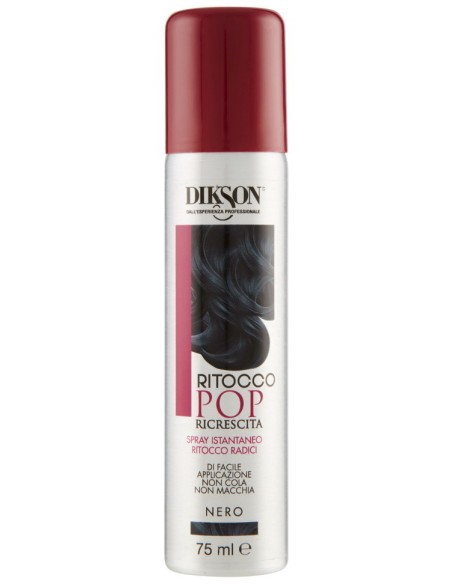 Dikson Pop Ritocco Ricrescita Spray Istantaneo Radici 75ml - Nero